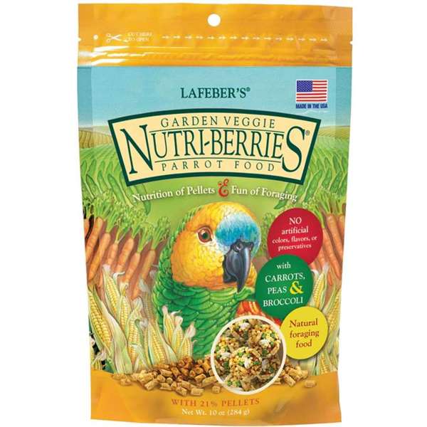 Garden Veggie Nutri-Berries for Parrots 10 oz