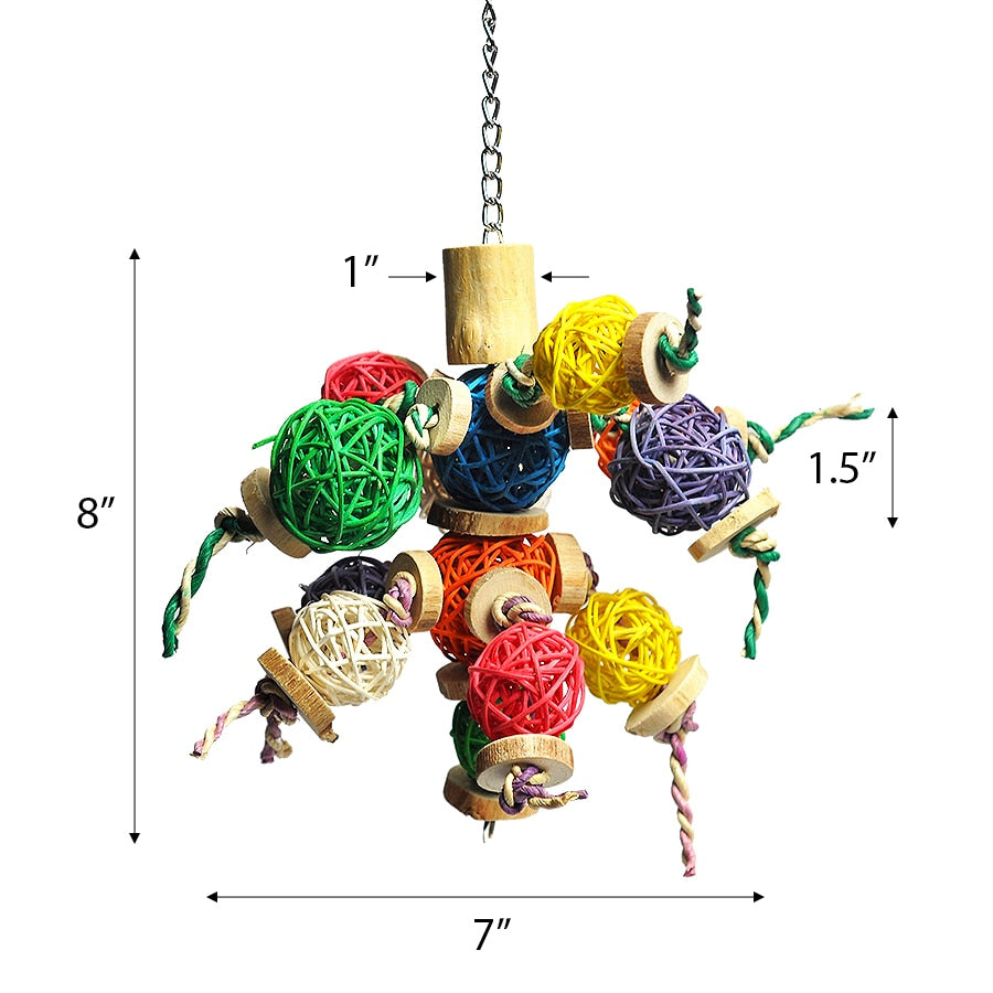 A & E Cages Small Ball Thing Toy