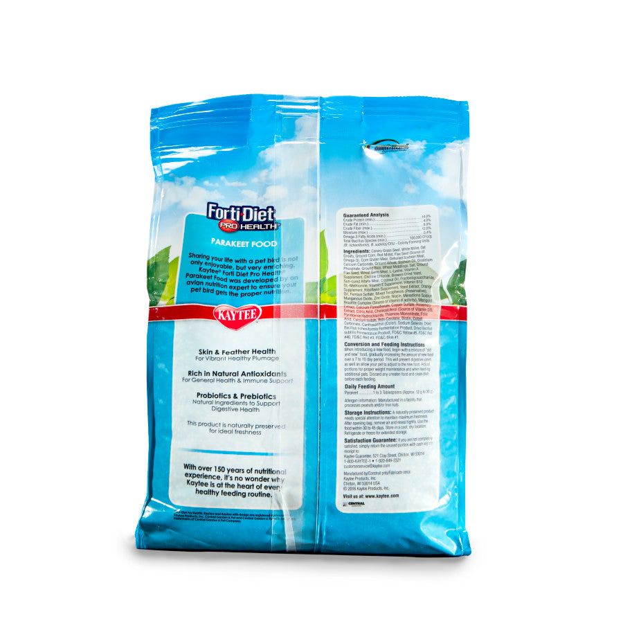 Kaytee Forti-Diet Pro Health Parakeet Food