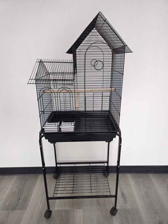 Large House Style Cage w/ Stand