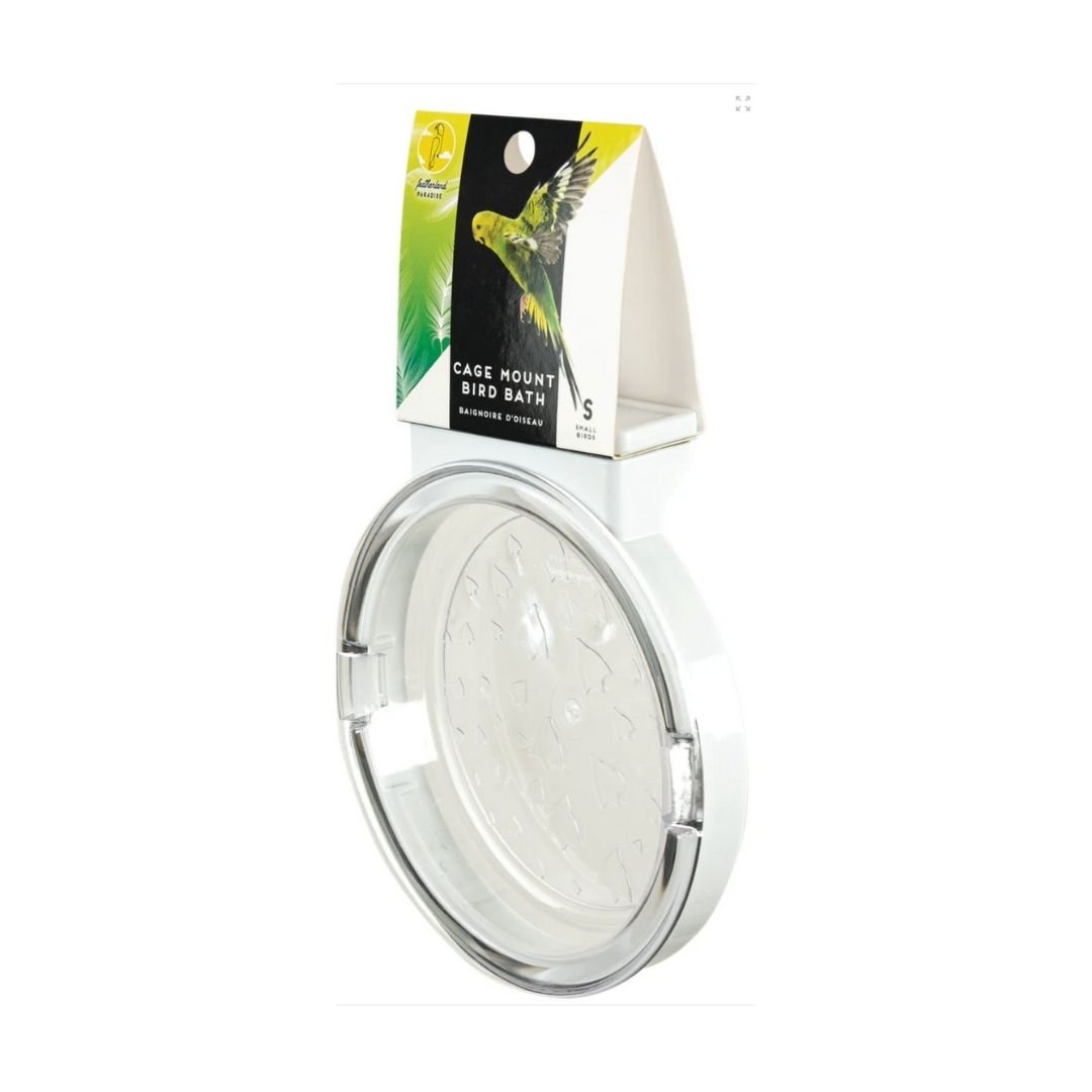 Cage Mounted Bird Bath