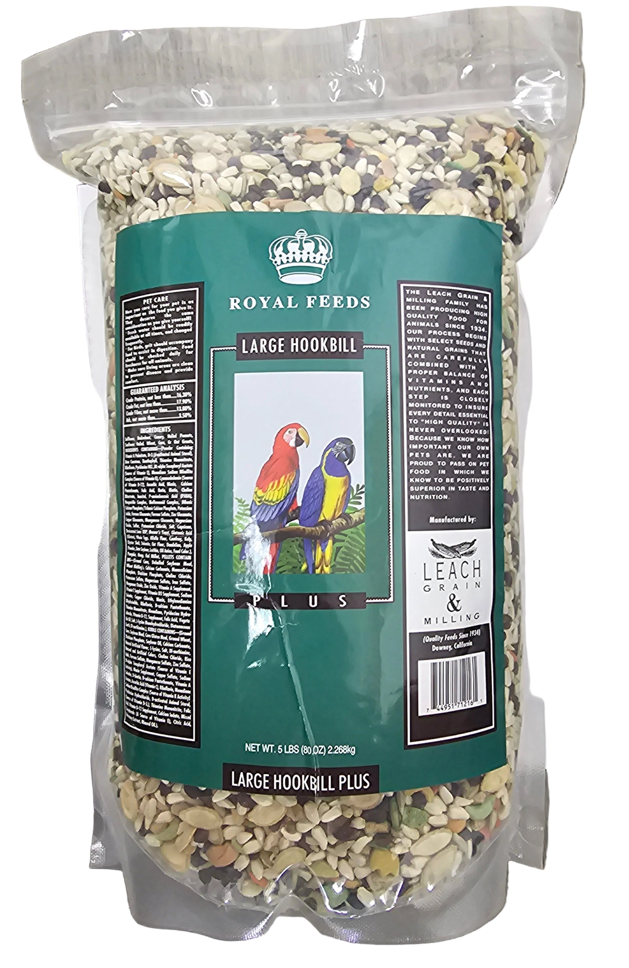 Royal Feeds Large Hookbill Plus Seed