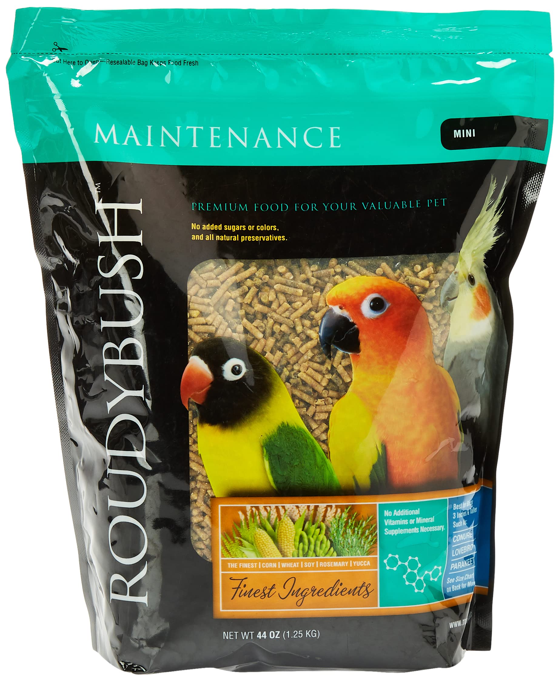 Roudybush Maintenance Bird Food- mini