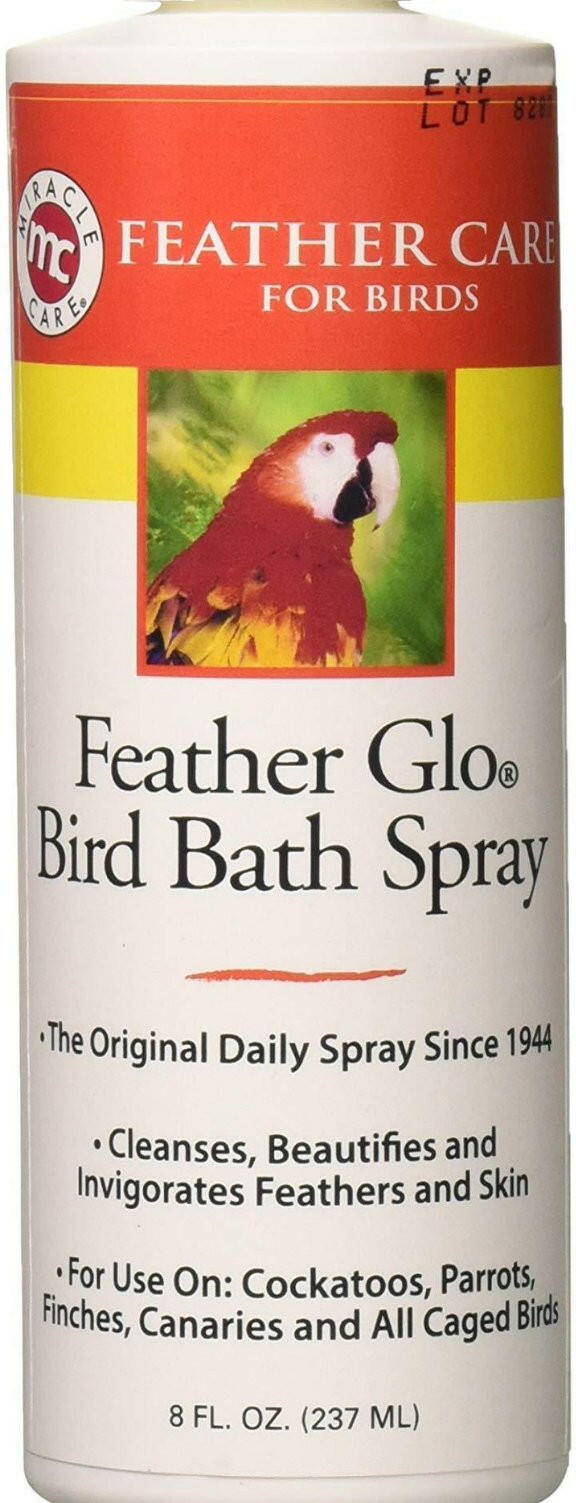 FeatherGlow Bird Bath Spray8oz All Things Birds