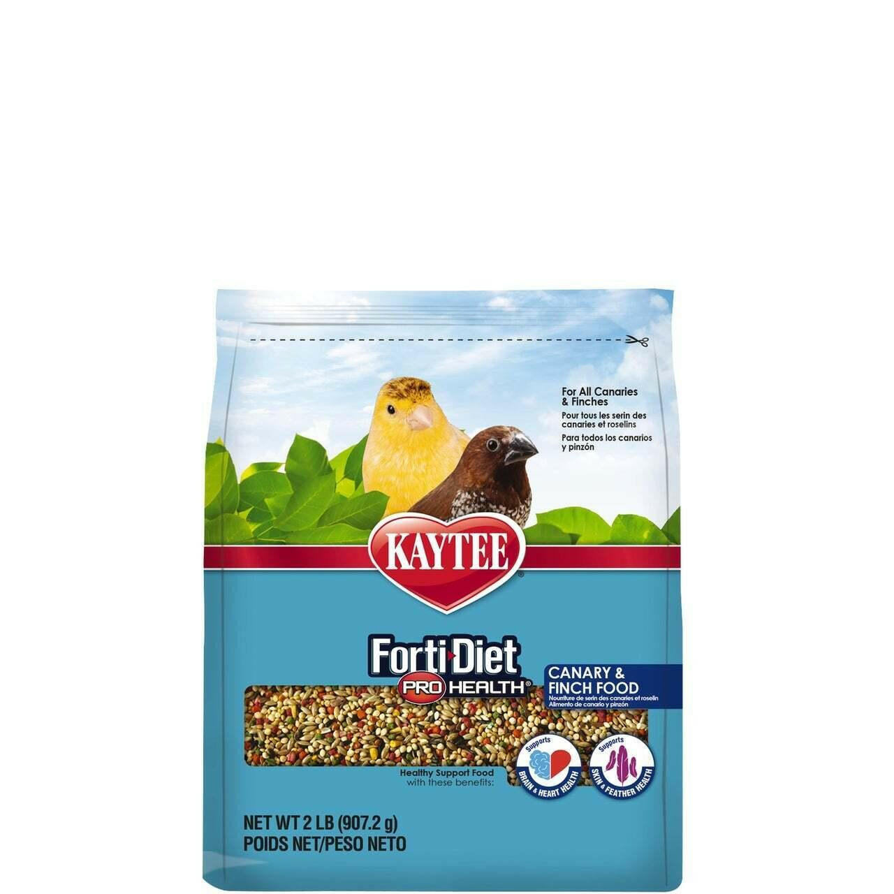 Kaytee Forti-Diet Pro Health Canary & Finch Food-2 lb - All Things Birds