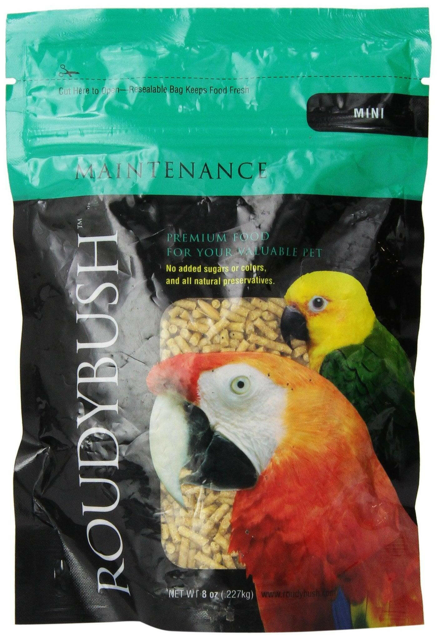 Roudybush Maintenance Bird Food- mini - All Things Birds