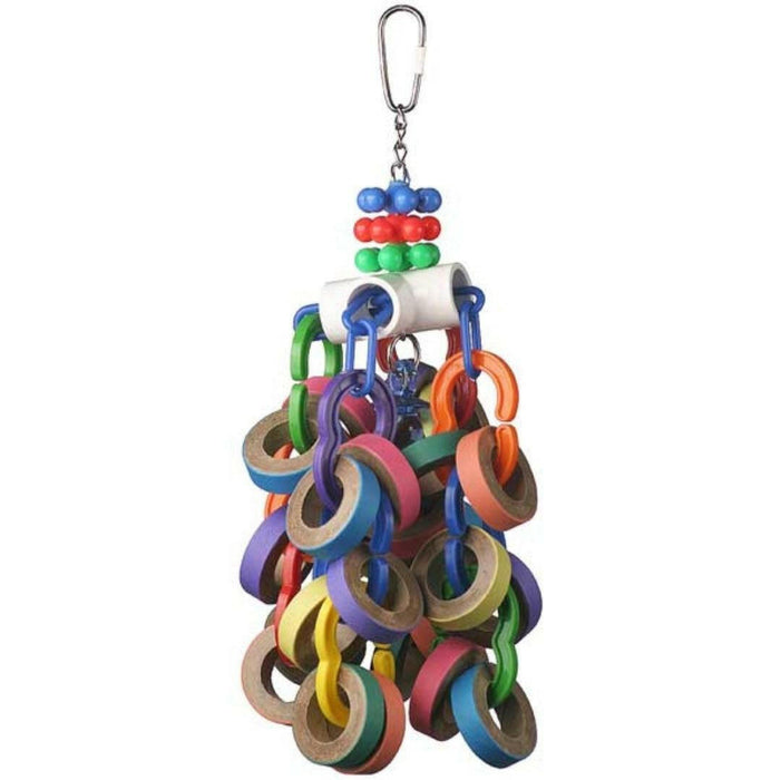 Super Bird Creations Bagel Cascade Bird Toy - All Things Birds