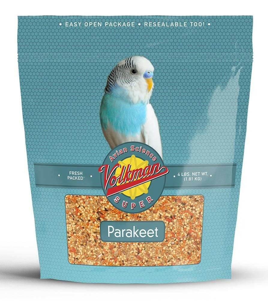 Volkman Avian Science Super Parakeet-4lb - All Things Birds