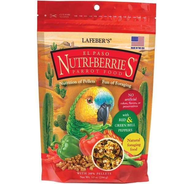 El Paso Nutri-Berries for Parrots-10oz