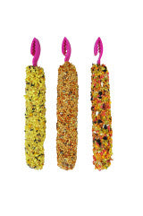 A & E Cages Smakers Snack 3-in-1 Mix Treat Stick for Parakeets