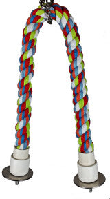 A & E Cages Cotton Cable Bird Perch