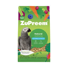 ZuPreem Natural Daily Parrot & Conure Bird Food, 3-lb bag