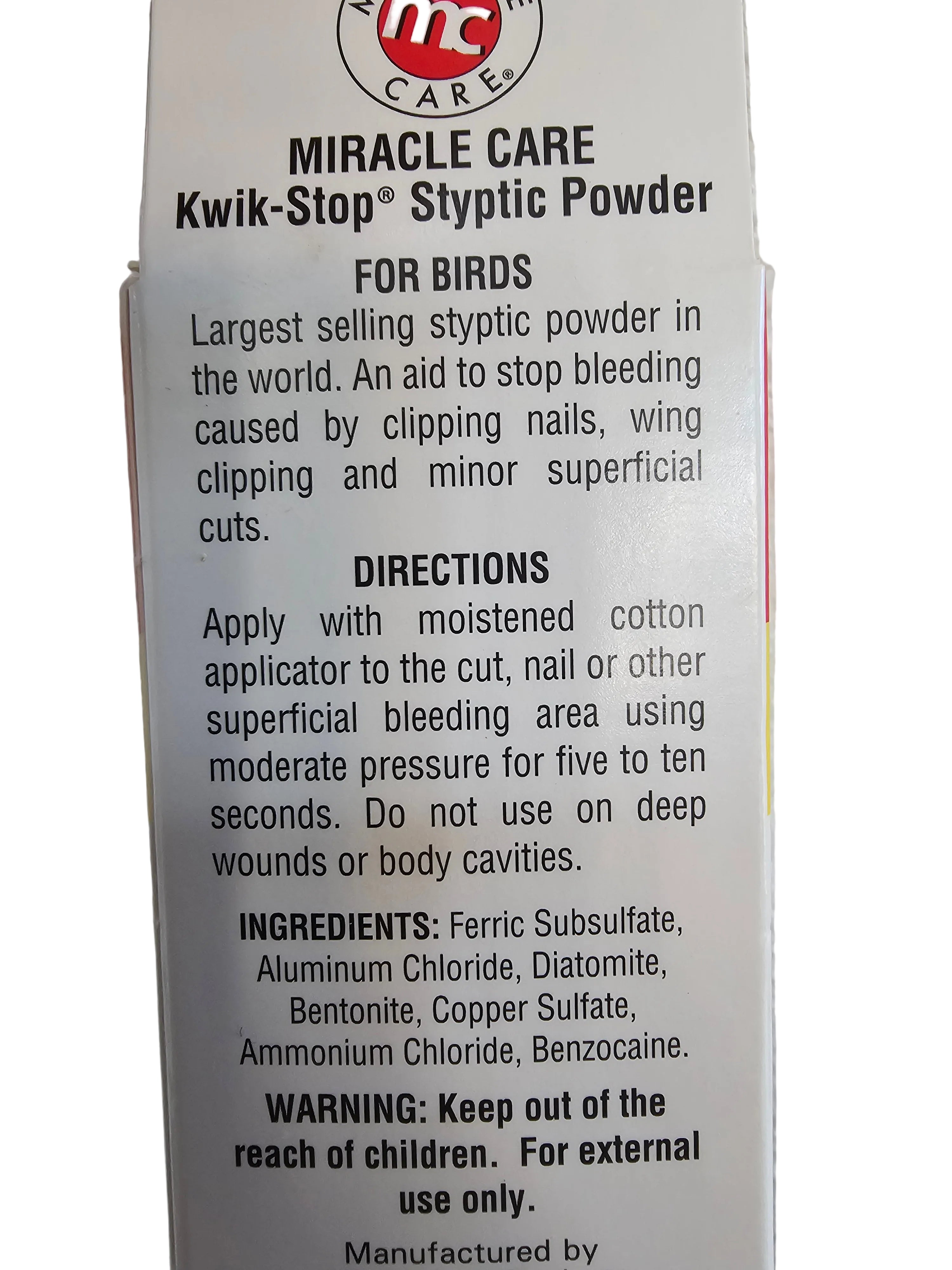 First Aid kwik Stop Styptic Powder