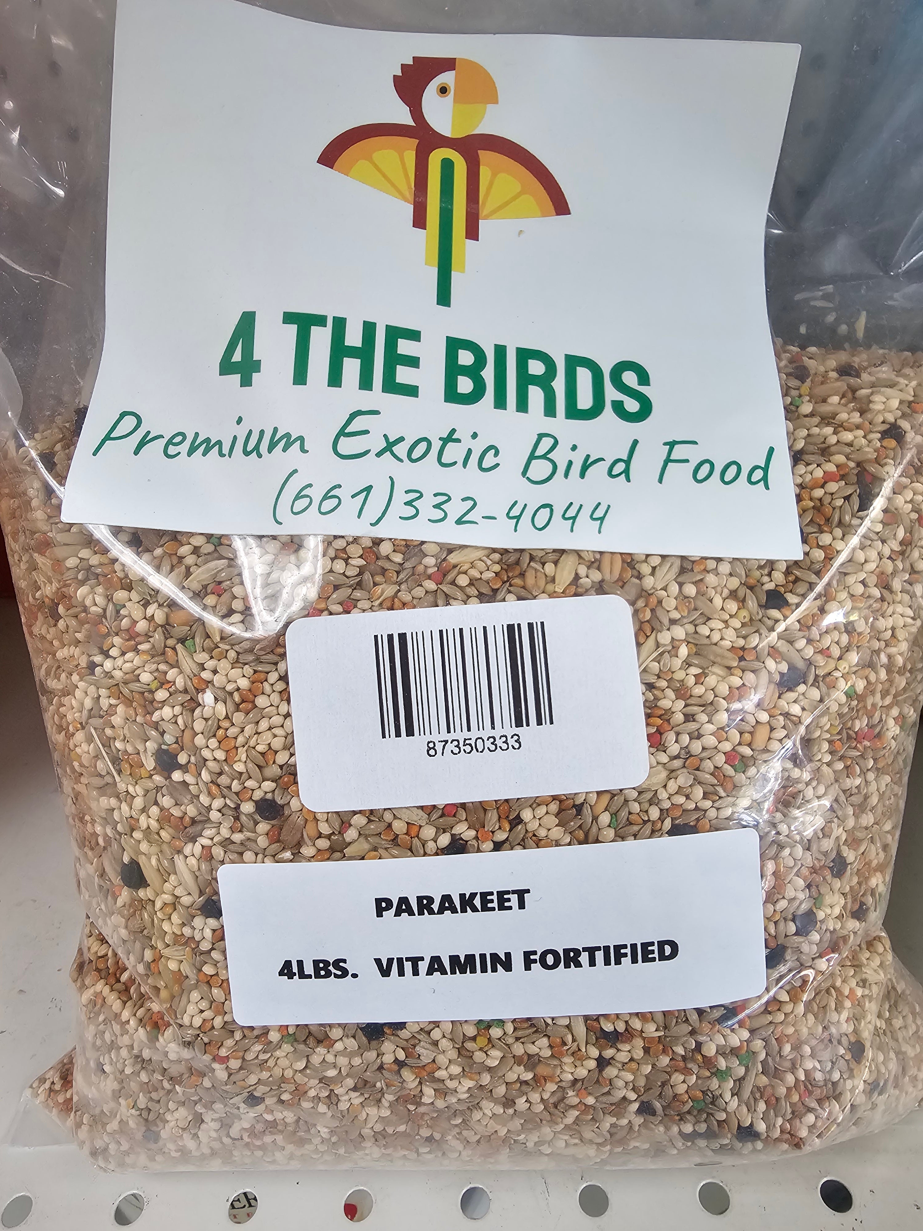 4 The Birds Premium Parakeet Seed