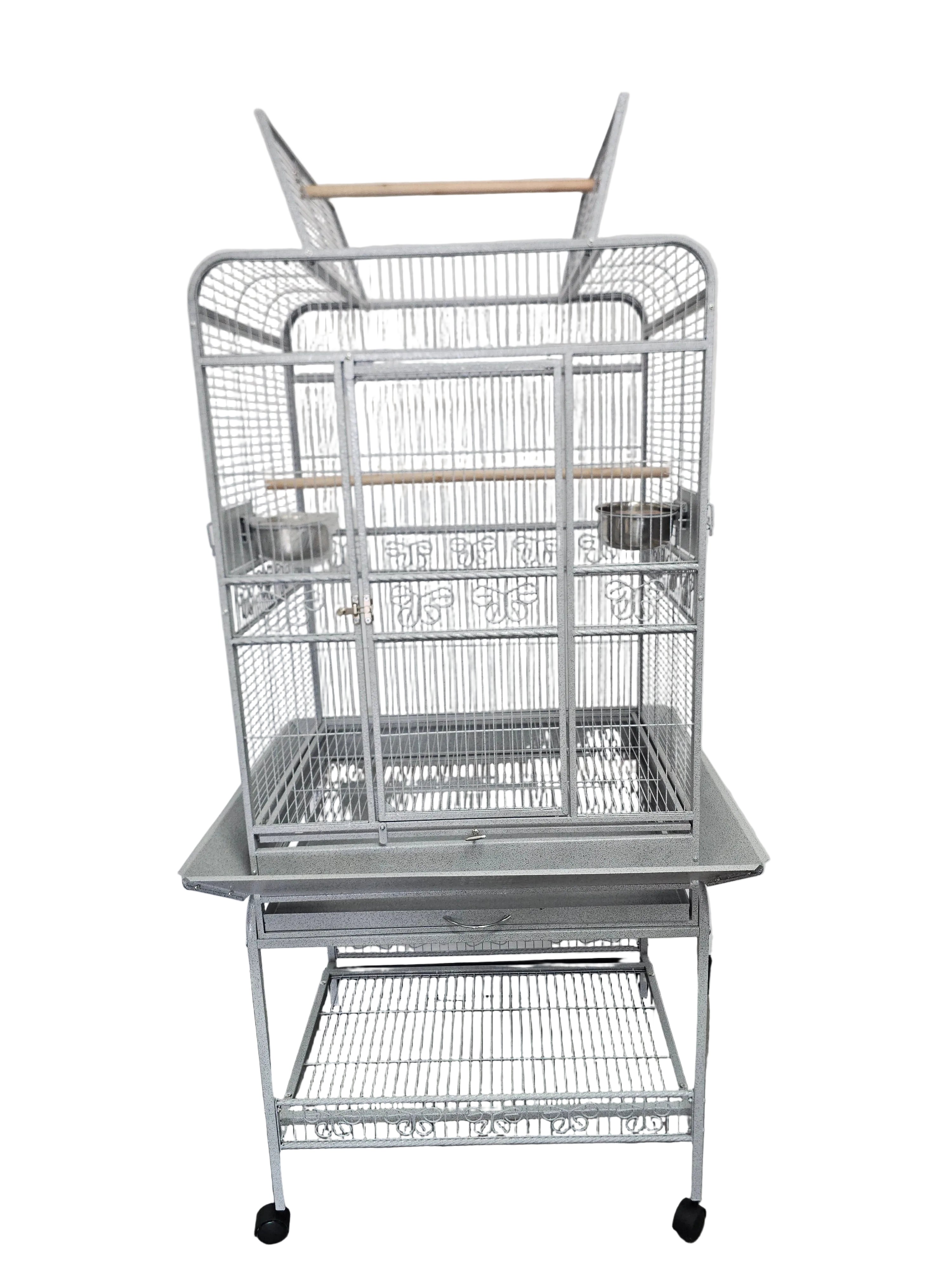 Wrought Iron Cage with open top