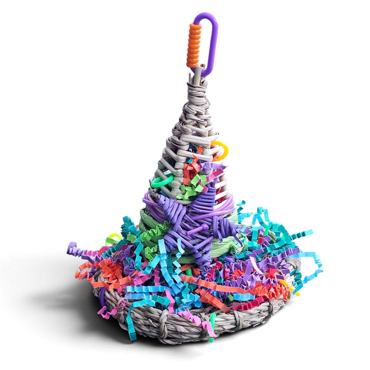 Witches Hat Bird Toy