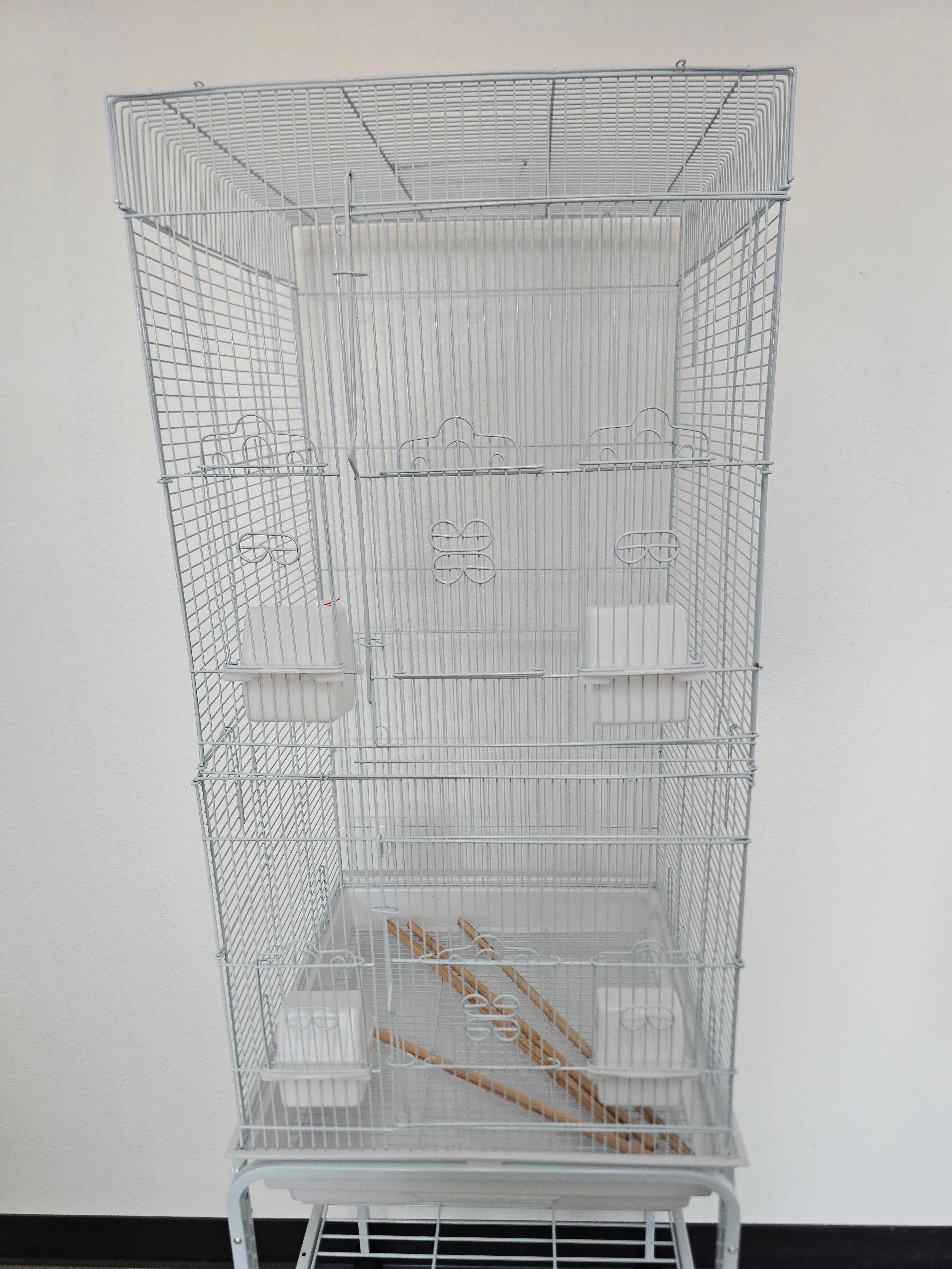 Medium Double Tall Cage w/stand