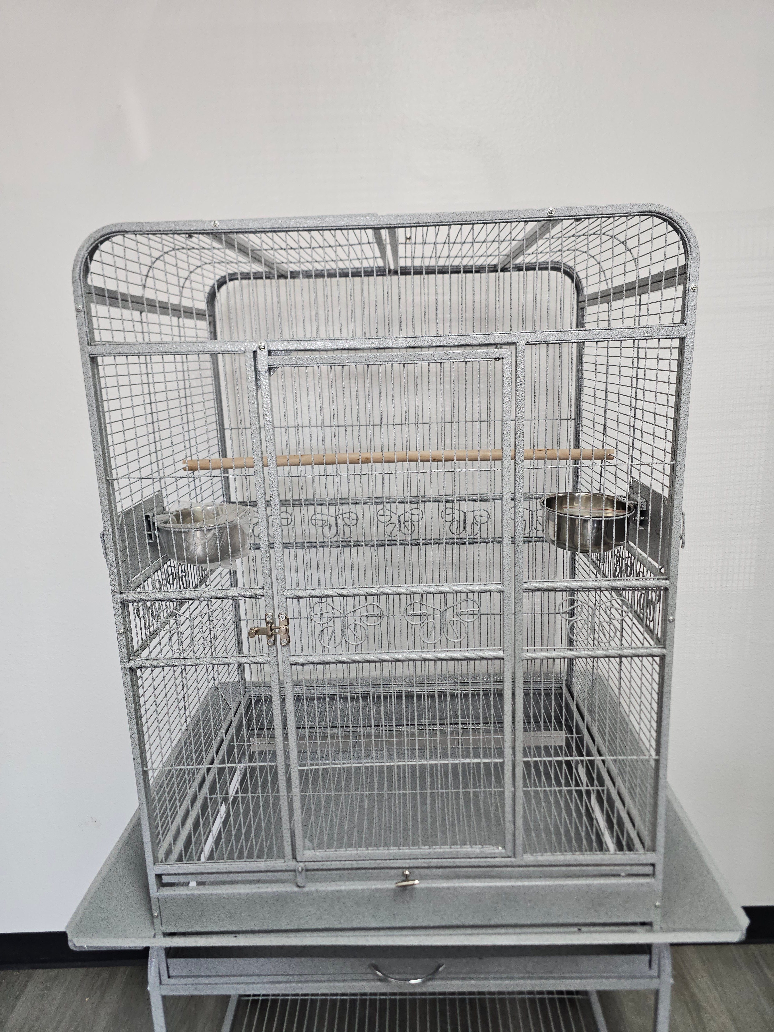 Wrought Iron Cage with open top