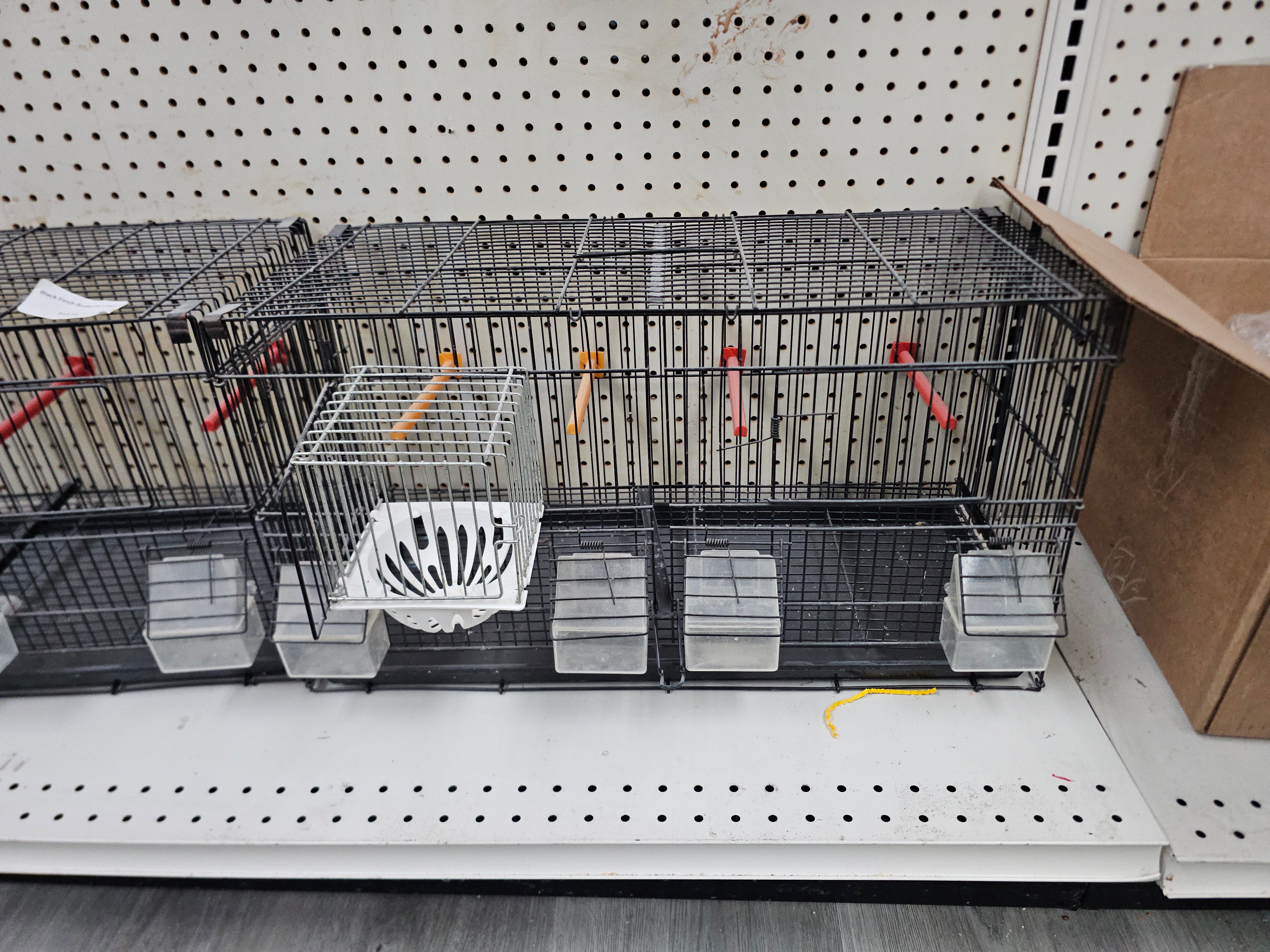 Black Finch Breeding Cage