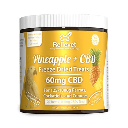CBD Parrot Treats, 120 Treats - All Things Birds