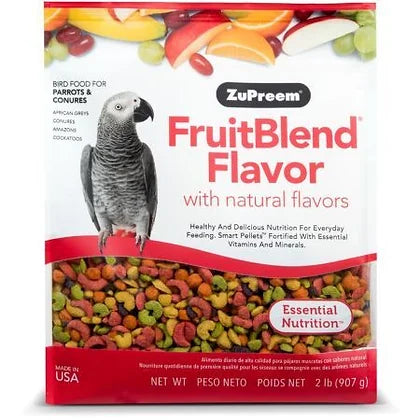 ZuPreem FruitBlend Flavor Bird Food-Medium/Large - All Things Birds